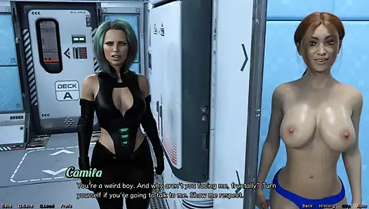 Uzayda mahsur kaldı: banyoda ateşli kızlar - ep7