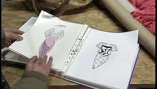 Aslında, moda ile ilgiliydi ama lezbiyen seks daha da ilginçtir