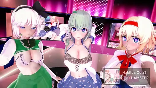 Mmd r18 hypnotic youmu sanae de hayalet dans kai seksi bebek 3d hentai