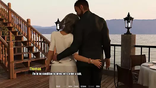 Büyükannenin evi: genç adam ve güzel olgun orta yaşlı seksi kadın romantik bir randevuda - ep56