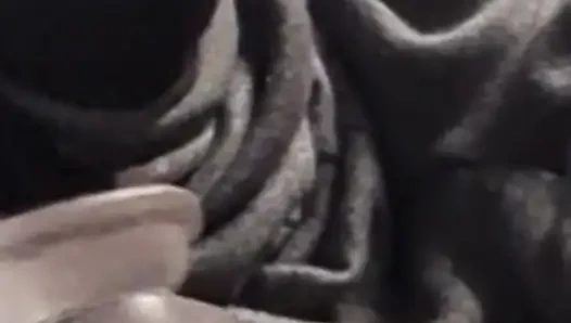 Götümde ve amcığımda dildo