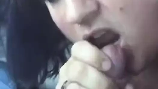 Bbw alır özensiz içinde the araba