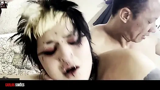 Eliyle ateşli gotik