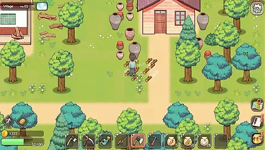 Village Rhapsody - bölüm 8 - orta yaşlı seksi kadın sandalyede sıkışıyor ve loveskysan69 tarafından iyi sikiliyor