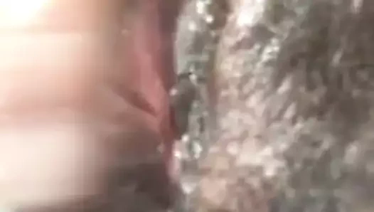 Büyük şişman kıllı klitoris