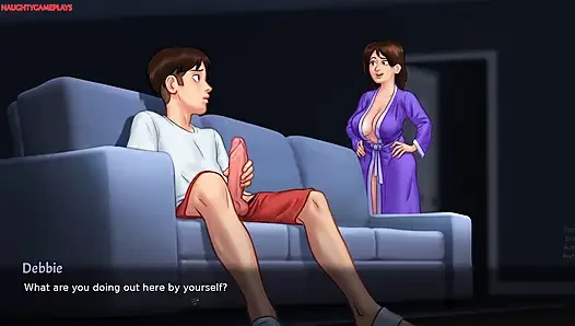 Yaz mevsimi efsanesi darkcookie'den bölüm 30 - orta yaşlı seksi ev sahibi büyük yarağını emiyor ve ona güzel bir ayakla muamele çekiyor