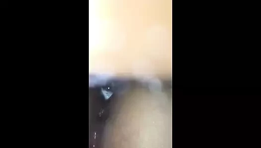 İngiliz bebek alır büyük siyah horoz kapatmak