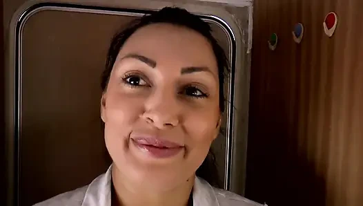 Ateşli evli kadın karavan van festivalinde çifte