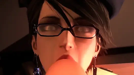 Bayonetta oral seks
