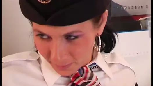 Well graced brunette babe gets her tight asshole screwed by man in mask