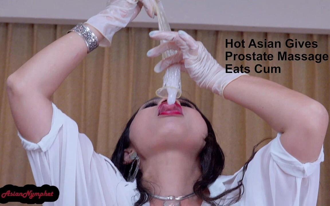 HD Hot Asian Gives Prostate Massage Eats Cum Amateur Porn (4K Ultra) - Canada Special
