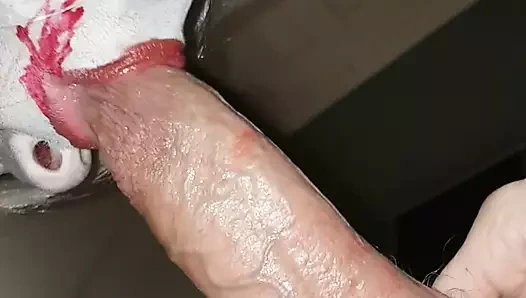 hayalet gelin oral seks