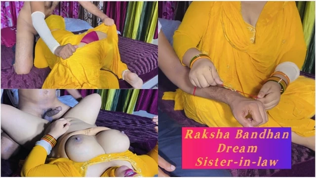 На Ракша Бандхар я рассказал свою мечту, но он сказал мне мой salwar Fardi ShrutiLiveCum