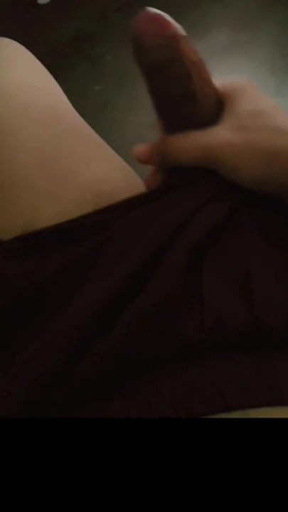 Indian boy slapping cock hard and moaning loud.