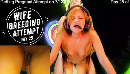 25. Gün eş yetiştirme girişimi - sexygamingcouple