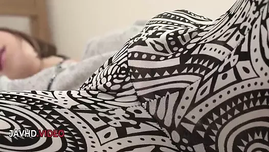 İnce jav star ıslak bakış açısı fantezisinde buharlı yarak emiyor