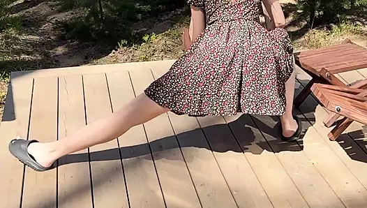 Açık havada külot teşhiri