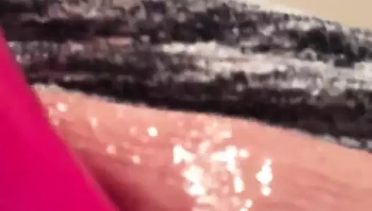 Döl sürtük ıslak mastürbasyon