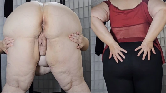 Kayıp bir müşteri, bayan soyunma odasına girdi ve nasıl dikkat etmesi gerektiği konusunda bir ders aldı