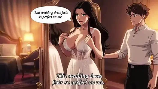Stepmom's Secret Wedding Night Moment with stepson
