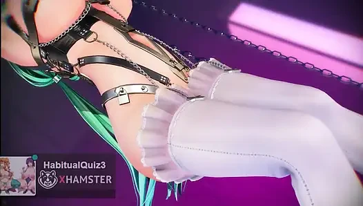 Mmd r18 Annelitta Bass Knight bdsm anal büyük memelerle sikişmek istiyor 3d hentai seks sert dildo