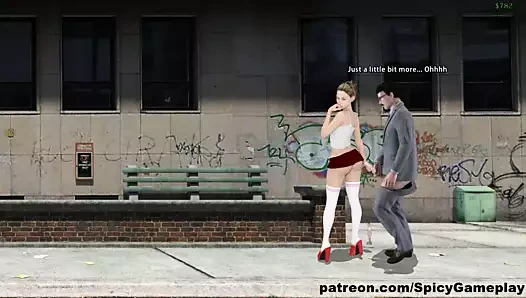 willy d'nin maceraları: aptal kız ve azgın bir adam kamu çıplaklık-ep31