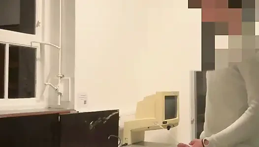 Pissing all over someone’s office