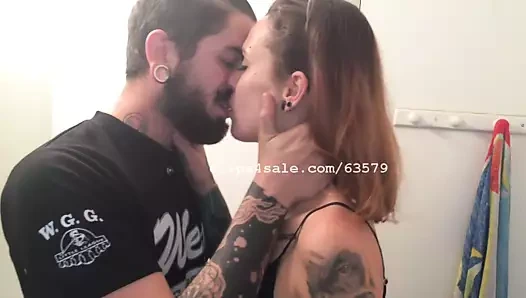 Gabe ve silvia öpüşme