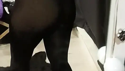 Kilotlu Çoraplı Islak Mastürbasyon