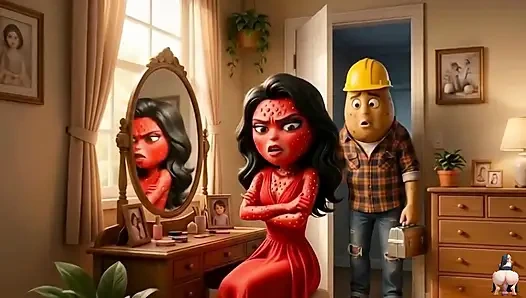 Bölüm 1 - sevimli çilek kız ve patates adam şehvetli anları paylaşıyor yapay zeka hentai