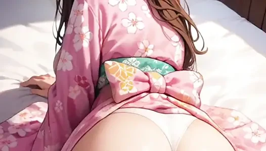 Hentai anime - arkadaşım onun olması için bacaklarını açıyor