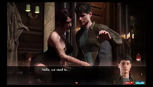 The Genesis Order - FULL GALLERY HENTAI Game Ep.15 FEMDOM facesitting after a sexy TV star stripped for us !