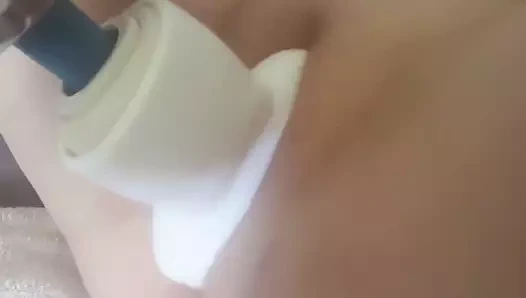 Sihirli değnek ile karısı