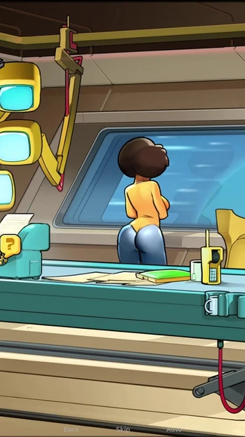 Космическое спасение: Code Pink (v12.5) - Девушка-байкерша с красивыми тату