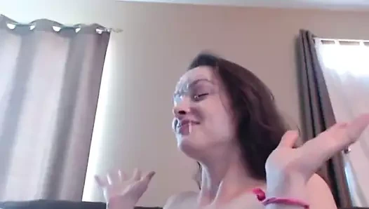 amatör web kamerası - köpek &amp; büyük yüz