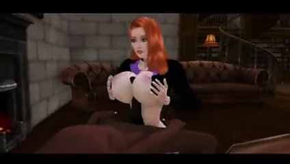 Kütüphane seks partisi (3d animasyon)