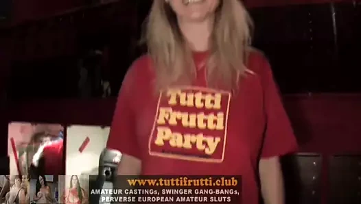 Monica, the hot big tits MILF SANTA Gangbang