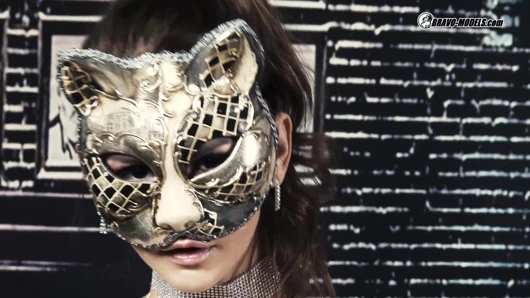 417- Kitty Venice Maske kostümü olarak Adele Tek boynuzlu at