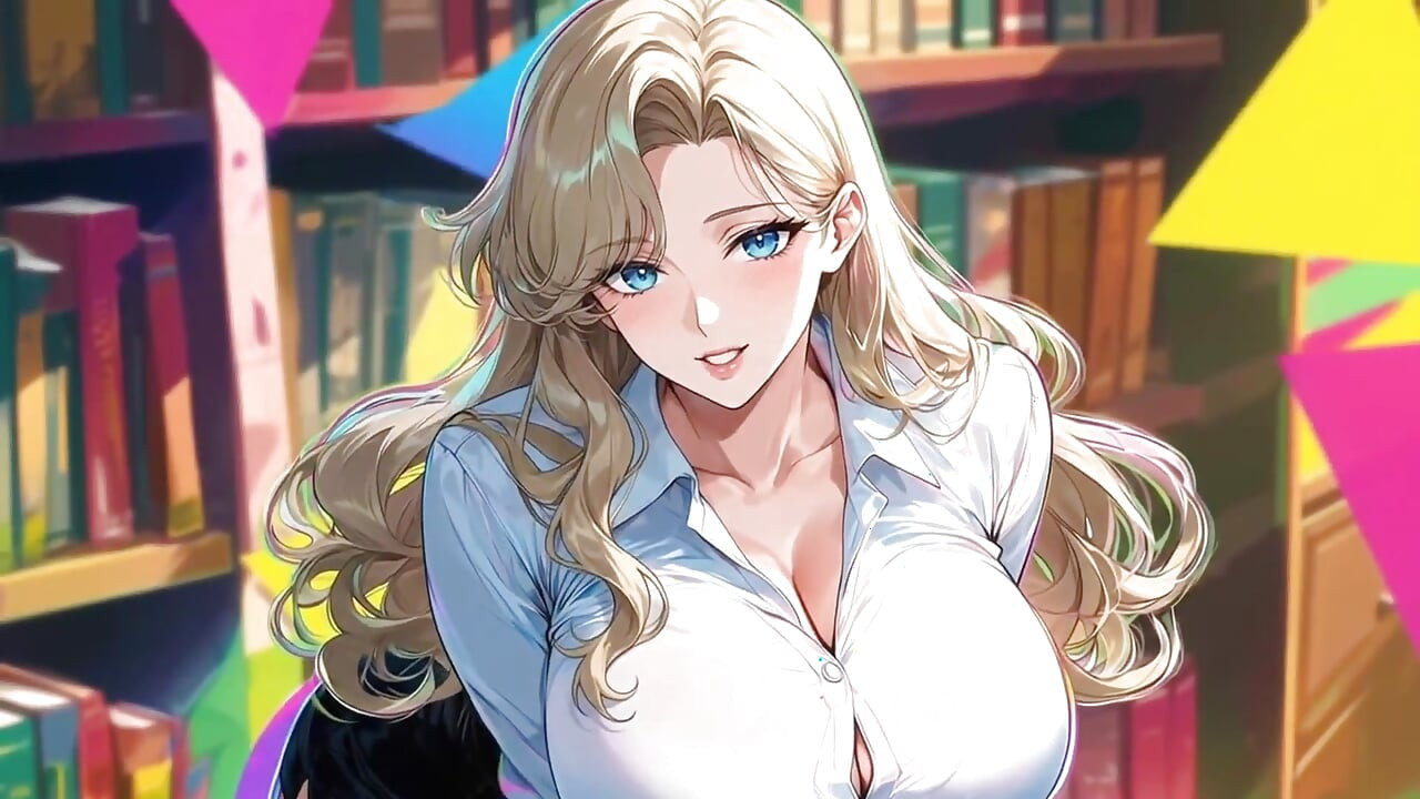 Takıntılı Öğrenci Kütüphane Sikişiyor MILF - Fap Kahraman Yarışması - Sansürsüz Hentai Ai