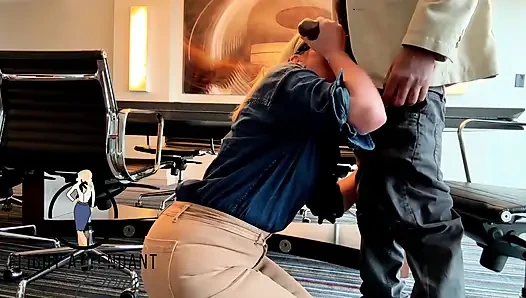 Bir uçuş görevlisinin hikayeleri - yarakla sikişiyor