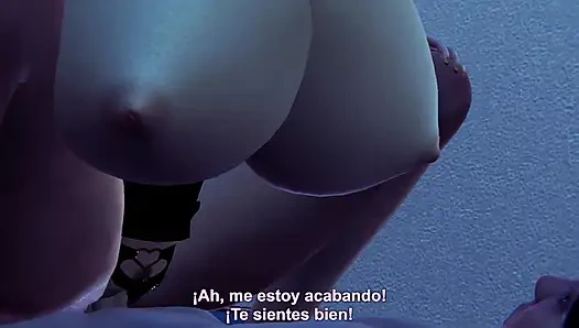 OFFICE SEX WITH SUPER BUSTY WET STEPMOM - 3D HENTAI