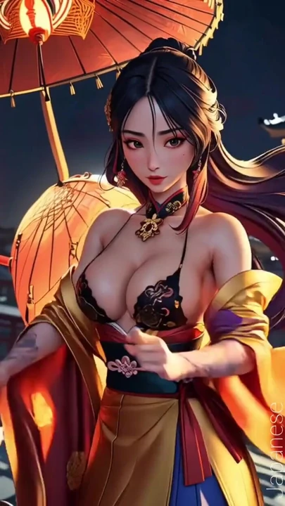 Захватывающий момент из "Японские девушки с большими сиськами в храме (модели Ай)"