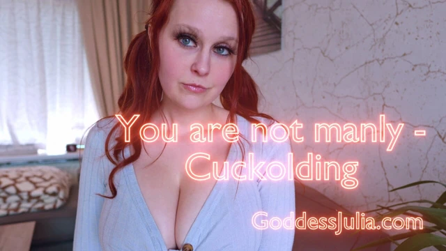 Sen erkeksi değilsin-