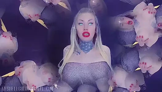 Büyüleyici fantezi! Göğüslerimden bir sırrın yok!