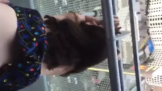 pac-man eteğimde hızlı balkon eğlencemiz