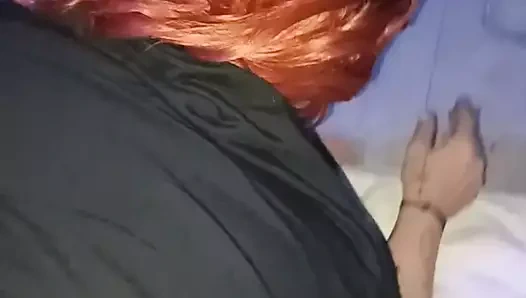 Komşunun seksi kızı amının içine boşalıyor