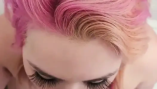 Oral seks ve yüze boşalma - Mandy Foxxx ve Seb Fox