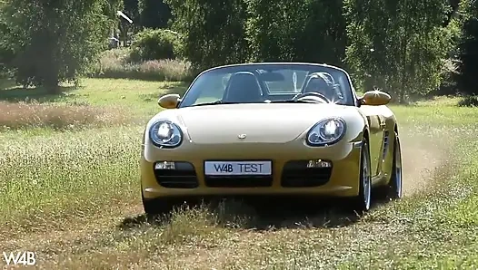 Porsche sahne arkası