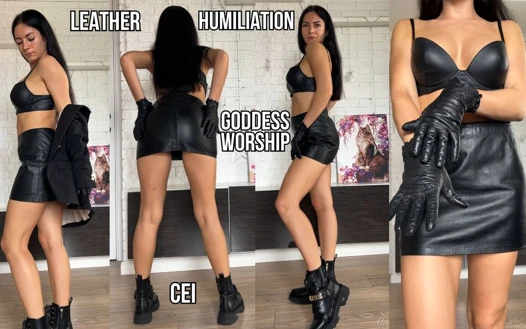 Deri tanrıça tıkaçlı sürtüğü boşaltıyor ve yalatıyor - cei