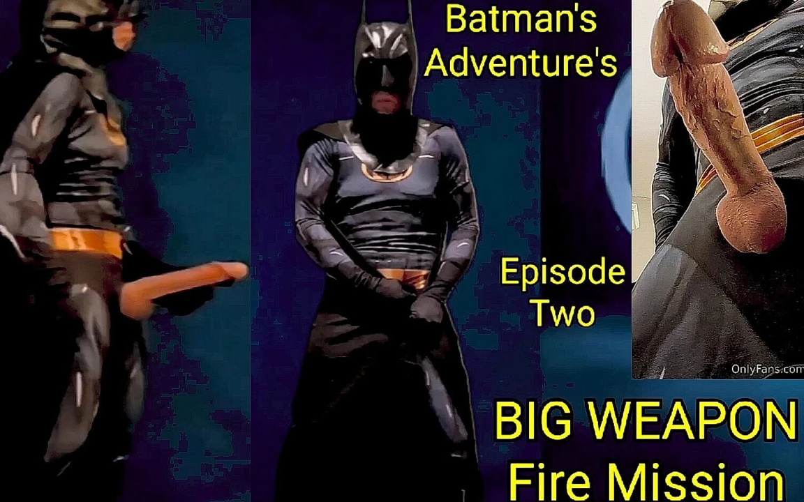 Batman'in macerası iki büyük silah ateş misyonu biig yarak ve büyük boşalma